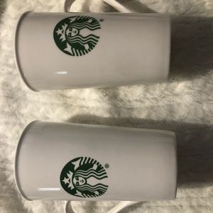 Starbucks mugs